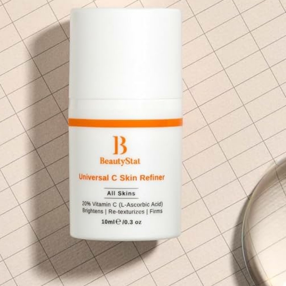 ❣Travel Face Need❣BNIB BeautyStat 0.30OZ Travel Size Vit C Refiner Face Serum! - Picture 3 of 16